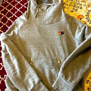 Aviator Nation Grey Ninja Hoodie XS